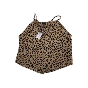 Rue 21 Woman’s Leopard Tank Top Small